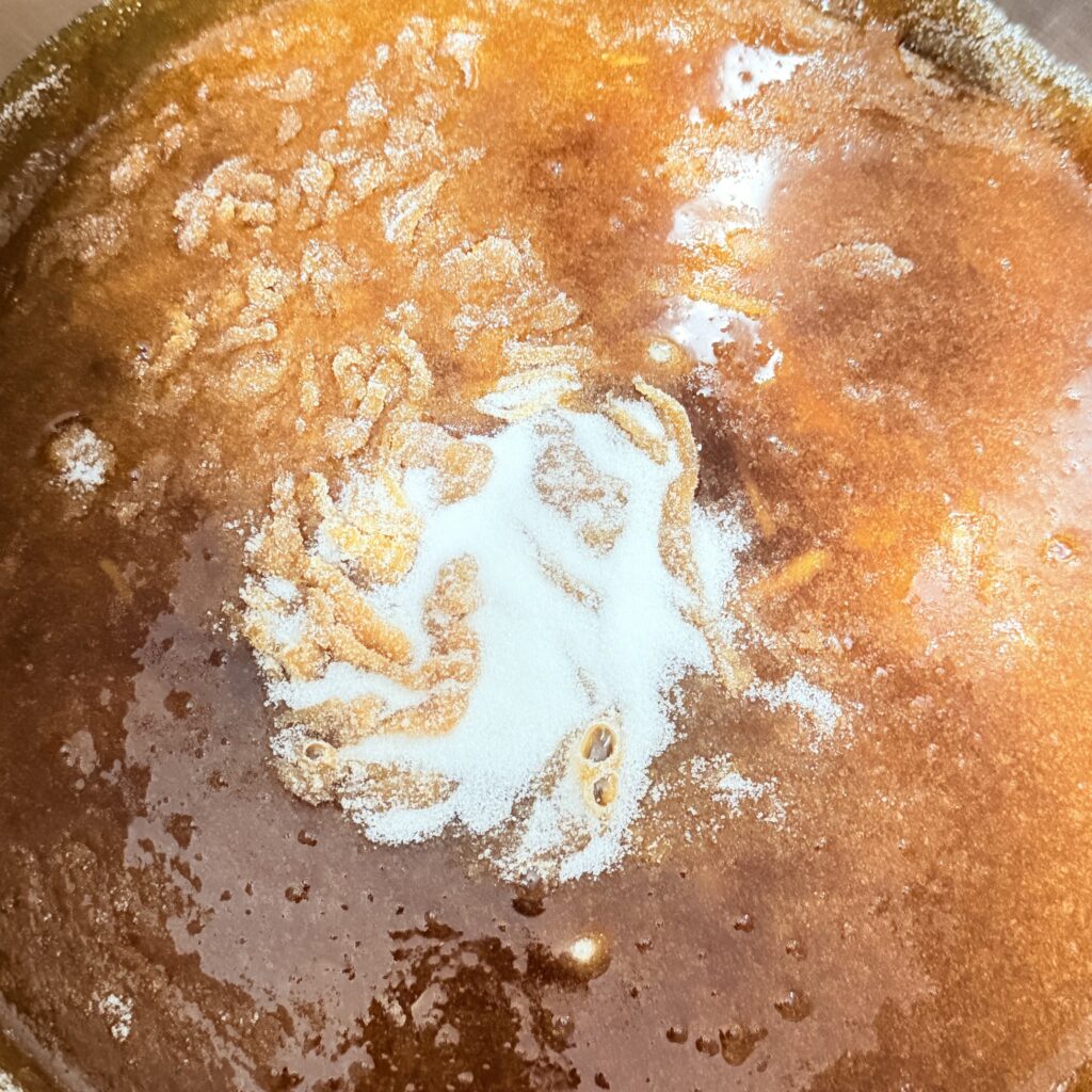 Handmade caramel cooking in the 4 Tastes workshop
